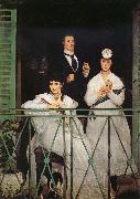 Edouard Manet The Balcony oil painting